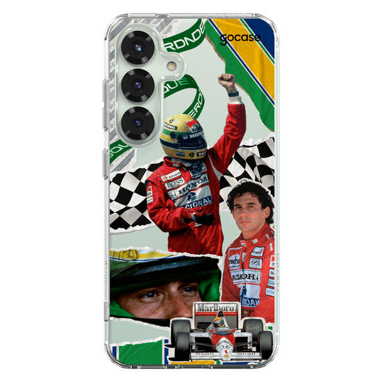 Ayrton Senna - Colagem