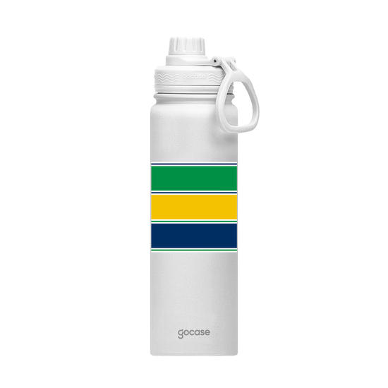 Garrafa Térmica Fresh + Ebook - Senna - Busque Sua Verdade