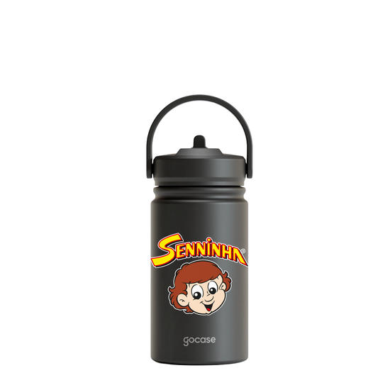 Garrafa Térmica Mini + Ebook - Senninha - Logo