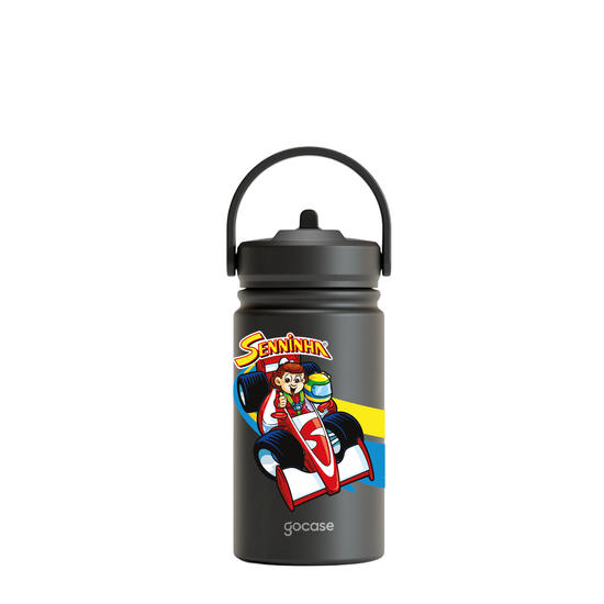 Garrafa Térmica Mini + Ebook - Senninha - Alta Velocidade