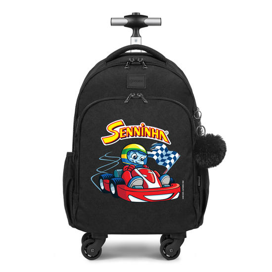 Mochila de Carrinho 4 Rodas Fun - Senninha - Corrida de Kart