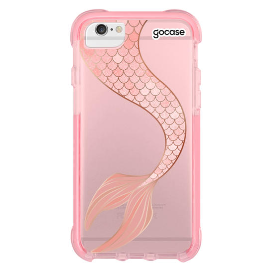 Capinha para celular Sereia Rosê