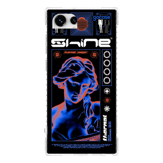 Capinha para celular  Shine Techno Style