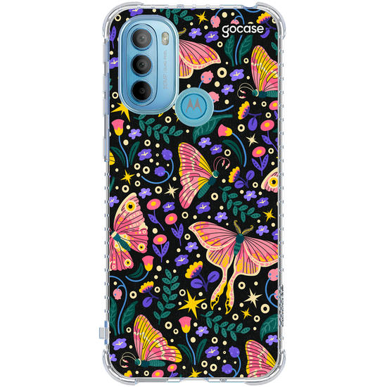 Capinha para celular  Shining Butterfly Forest
