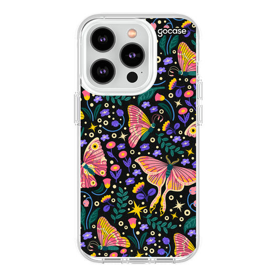 Capinha para celular  Shining Butterfly Forest