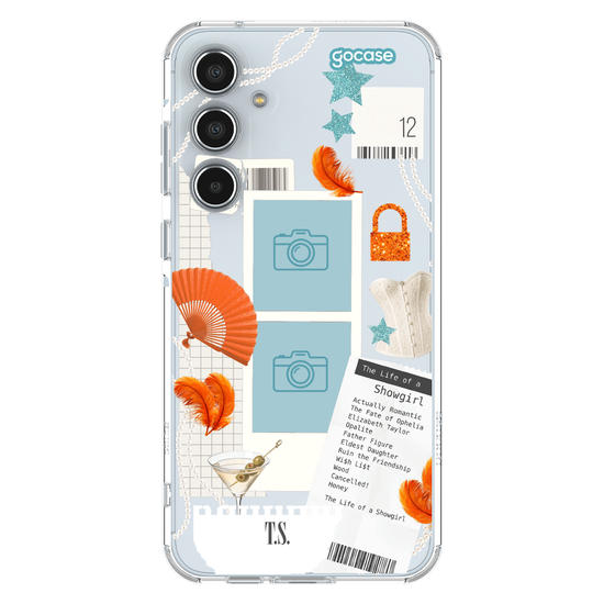 Capinha para celular Showgirl Collage