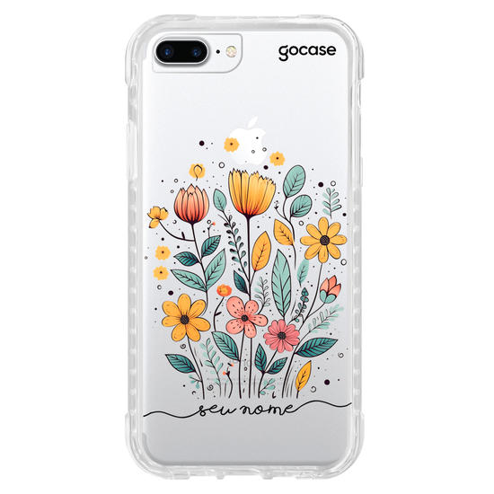 Capinha para celular Simple Flowers