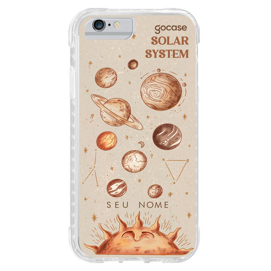 Capinha para celular Sistema Solar