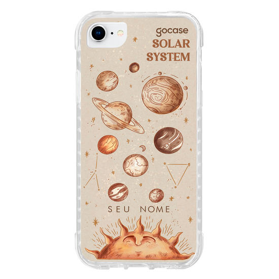 Capinha para celular Sistema Solar