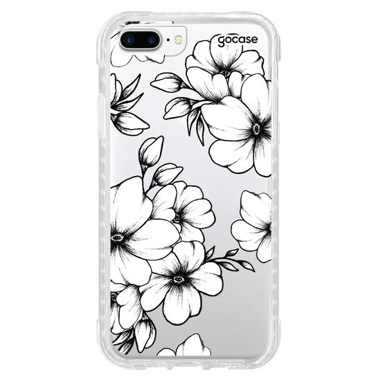 Capinha para celular  Sketch Floral