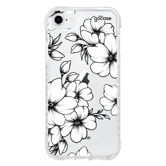 Capinha para celular  Sketch Floral
