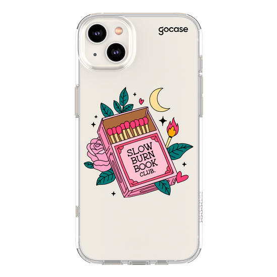 Capinha para celular  Booklover - Slow Burn