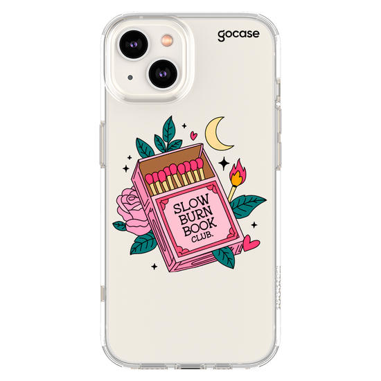 Capinha para celular  Booklover - Slow Burn