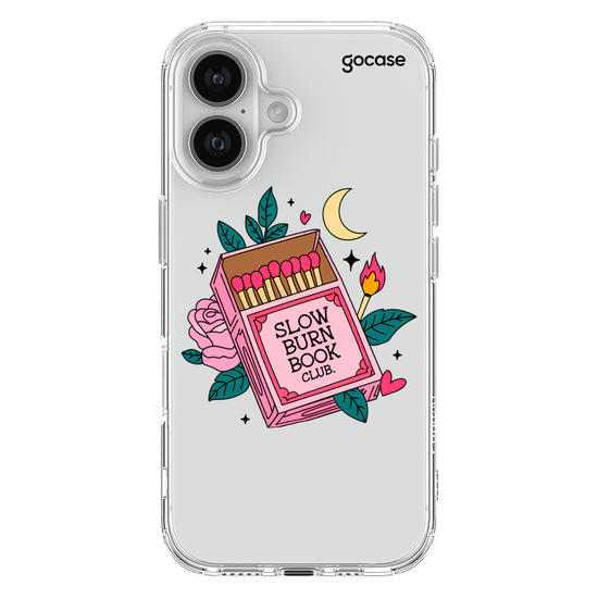 Capinha para celular  Booklover - Slow Burn