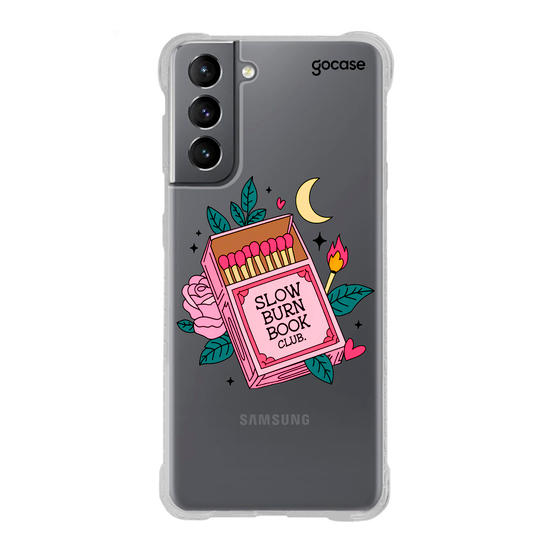 Capinha para celular  Booklover - Slow Burn