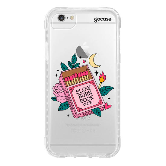 Capinha para celular  Booklover - Slow Burn
