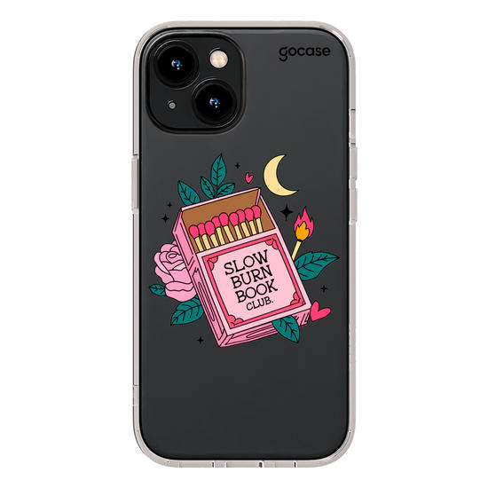 Capinha para celular  Booklover - Slow Burn