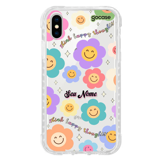 Capinha para celular  Smile Flowers