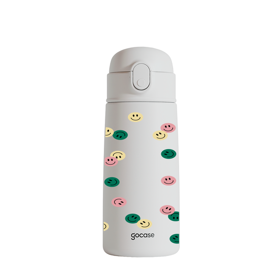 Garrafa Térmica Fun + Ebook - Smile Vibes