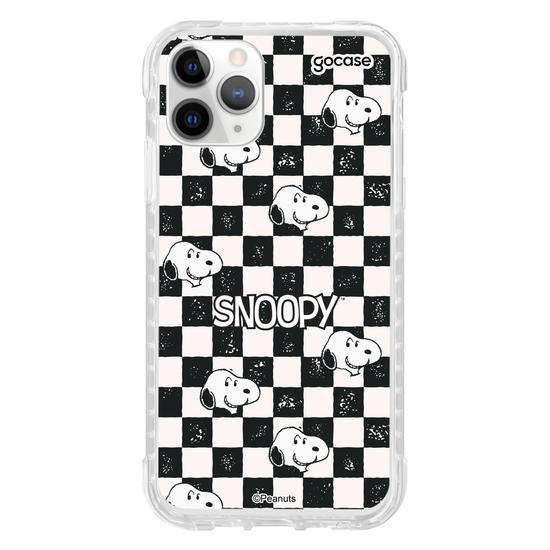 Capinha para celular  Snoopy - Xadrez Cute