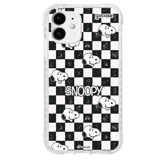Capinha para celular  Snoopy - Xadrez Cute