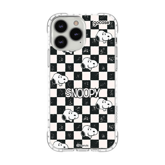 Capinha para celular  Snoopy - Xadrez Cute