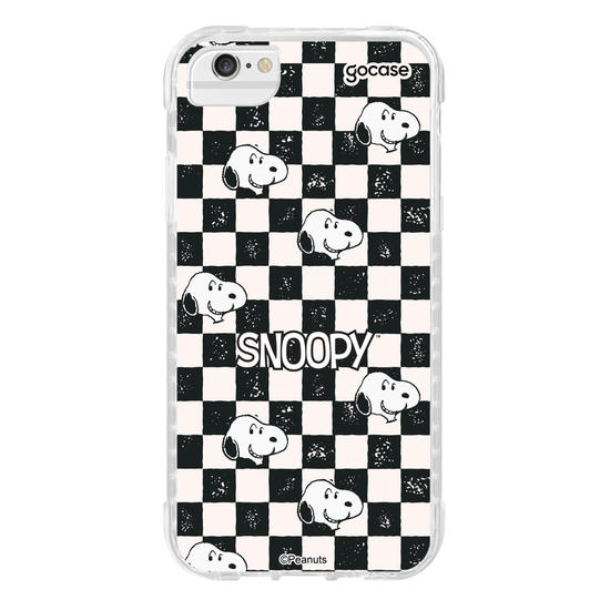 Capinha para celular  Snoopy - Xadrez Cute