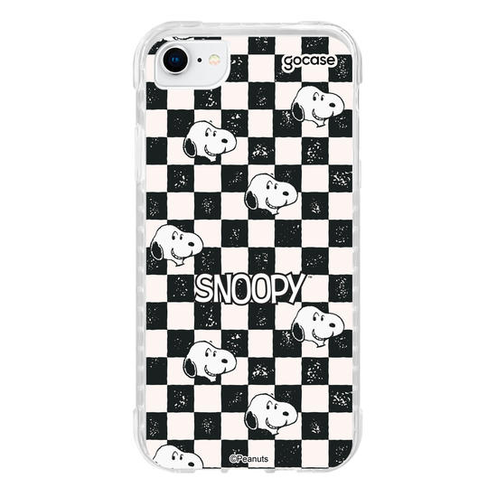 Capinha para celular  Snoopy - Xadrez Cute