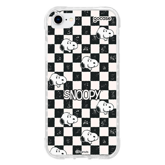 Capinha para celular  Snoopy - Xadrez Cute