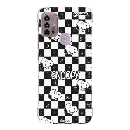 Capinha para celular  Snoopy - Xadrez Cute