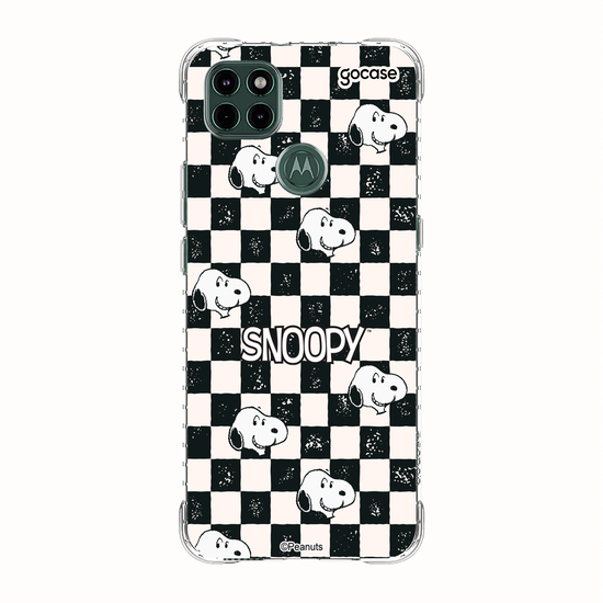 Capinha para celular  Snoopy - Xadrez Cute