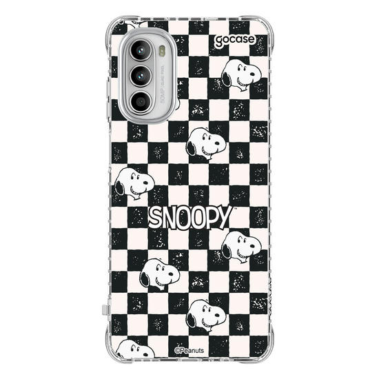 Capinha para celular  Snoopy - Xadrez Cute