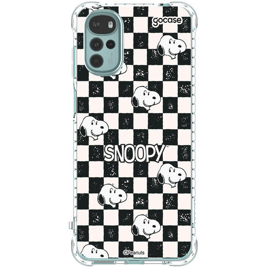 Capinha para celular  Snoopy - Xadrez Cute