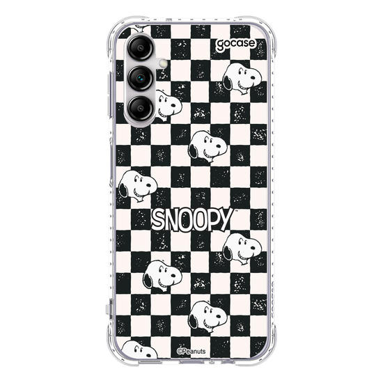 Capinha para celular  Snoopy - Xadrez Cute