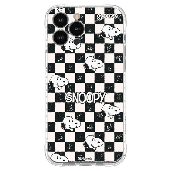 Capinha para celular  Snoopy - Xadrez Cute