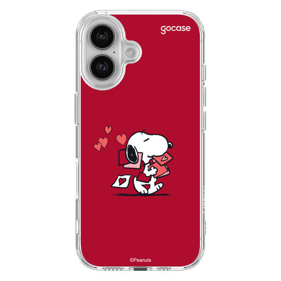 Capinha para celular  Snoopy - Cartas de Amor