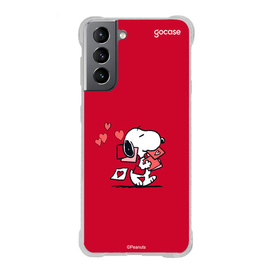 Capinha para celular  Snoopy - Cartas de Amor Capinha para celular  Snoopy - Cartas de Amor