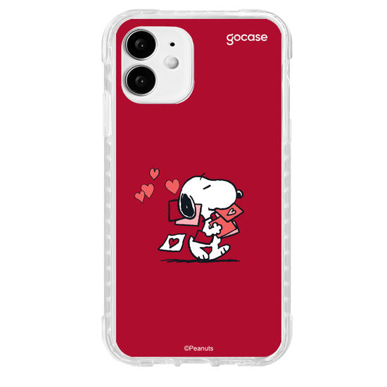 Capinha para celular  Snoopy - Cartas de Amor
