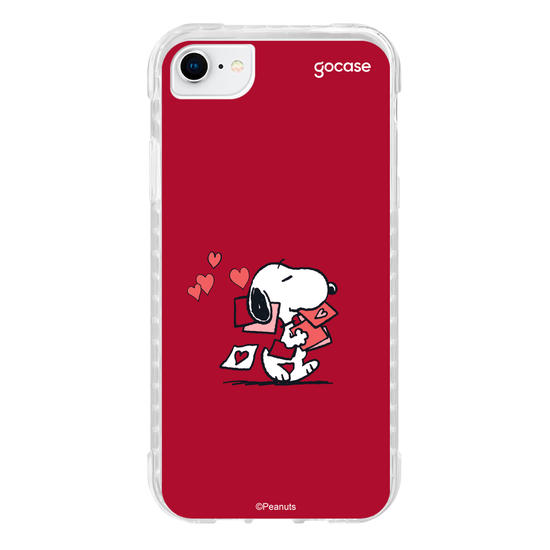 Capinha para celular  Snoopy - Cartas de Amor