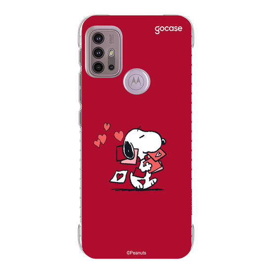 Capinha para celular  Snoopy - Cartas de Amor