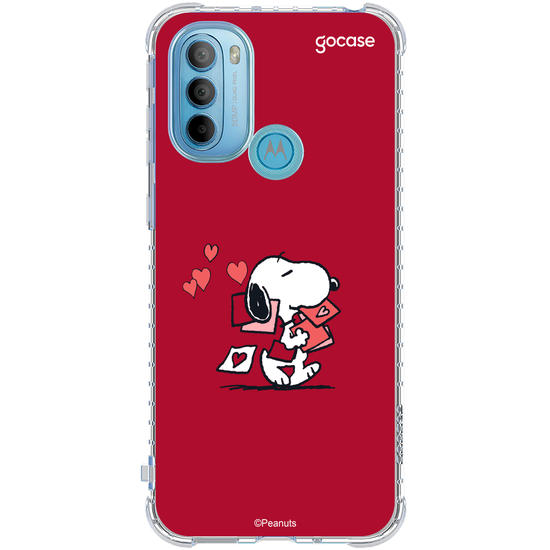 Capinha para celular  Snoopy - Cartas de Amor