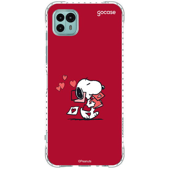 Capinha para celular  Snoopy - Cartas de Amor