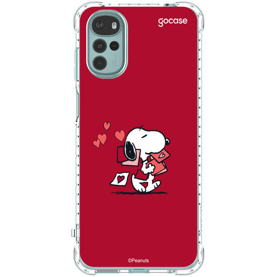 Capinha para celular  Snoopy - Cartas de Amor