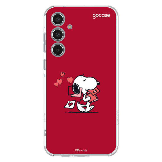Capinha para celular  Snoopy - Cartas de Amor