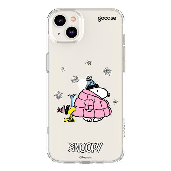 Capinha para celular  Snoopy - Inverno