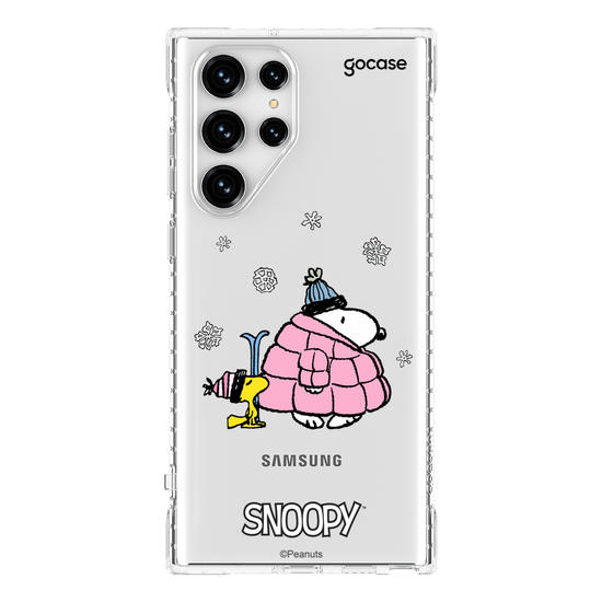 Capinha para celular  Snoopy - Inverno