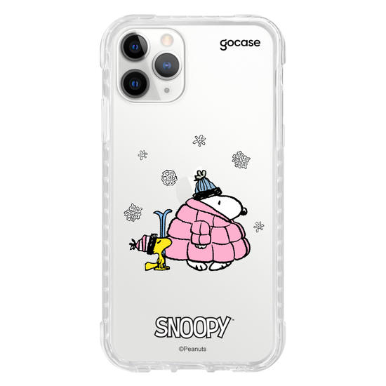Capinha para celular  Snoopy - Inverno