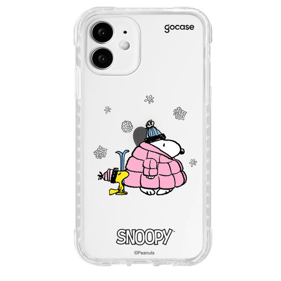 Capinha para celular  Snoopy - Inverno