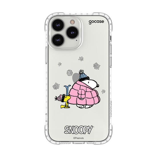 Capinha para celular  Snoopy - Inverno