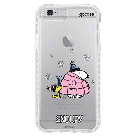 Capinha para celular  Snoopy - Inverno